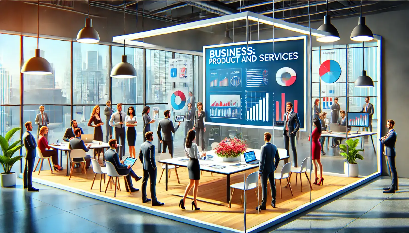 B1 Level English Reading Comprehension Worksheet About Business English Products and Services
